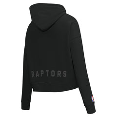 Toronto Raptors Pro Standard Women's Jewels Cropped Pullover Hoodie - Black discount