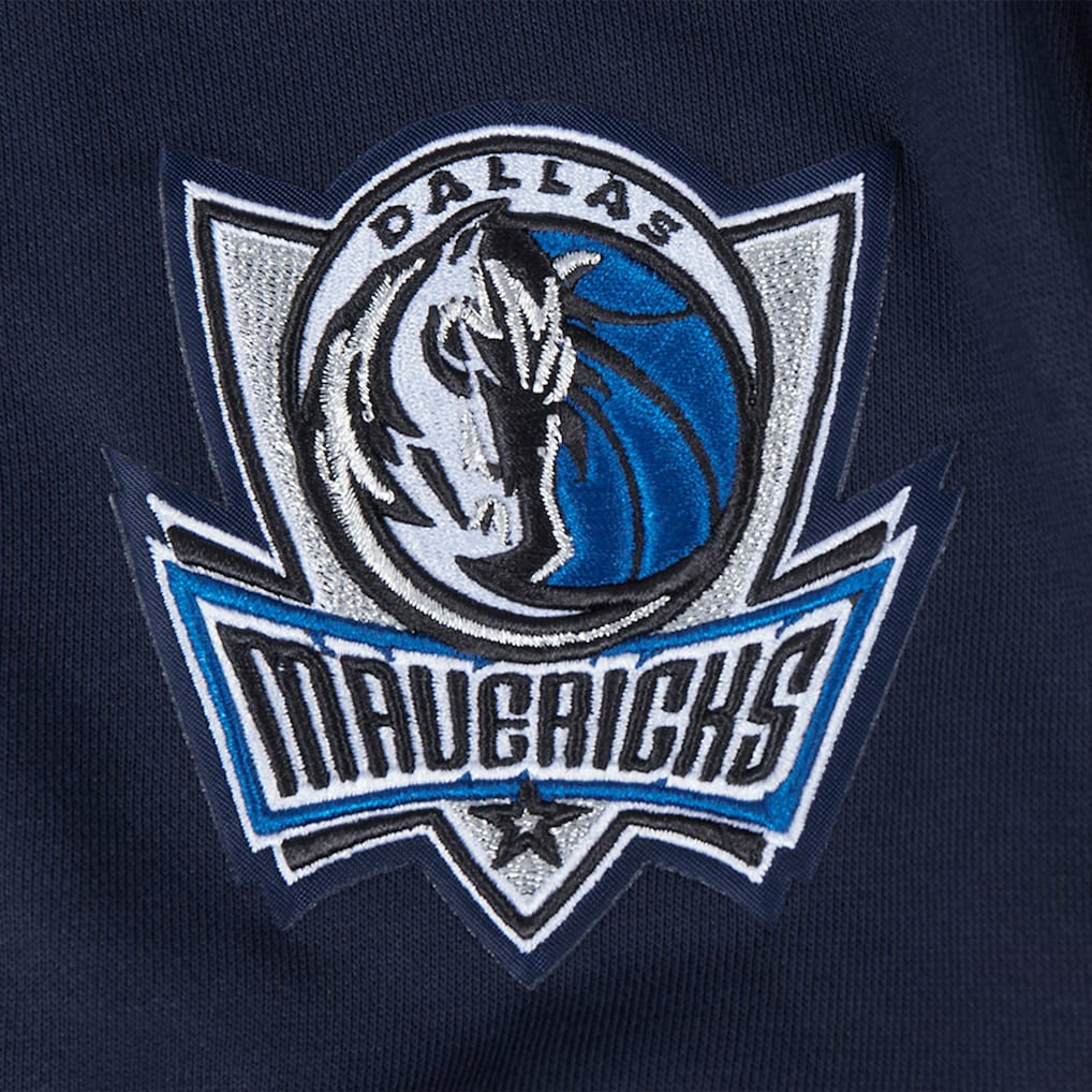 Dallas Mavericks Pro Standard Women's Jewels Cropped Pullover Hoodie sale - Navy outlet