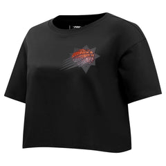 Phoenix Suns Pro Standard Women's Jewels Boxy Cropped T-Shirt - Black shop