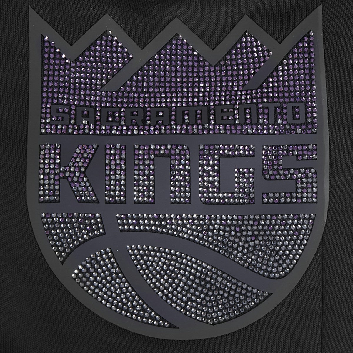 Sacramento Kings Pro Standard Women's Jewels Boxy Cropped T-Shirt - Black discount