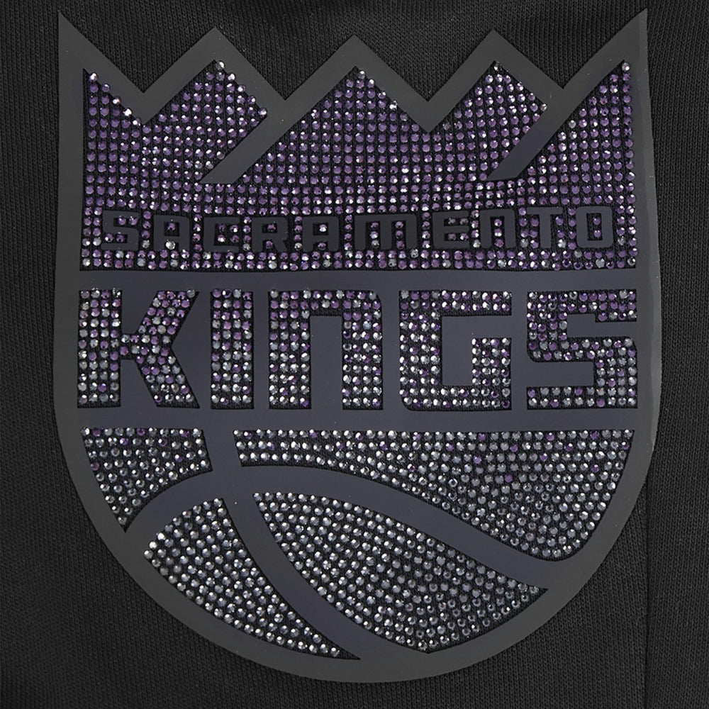Sacramento Kings Pro Standard Women's Jewels Boxy Cropped T-Shirt - Black discount