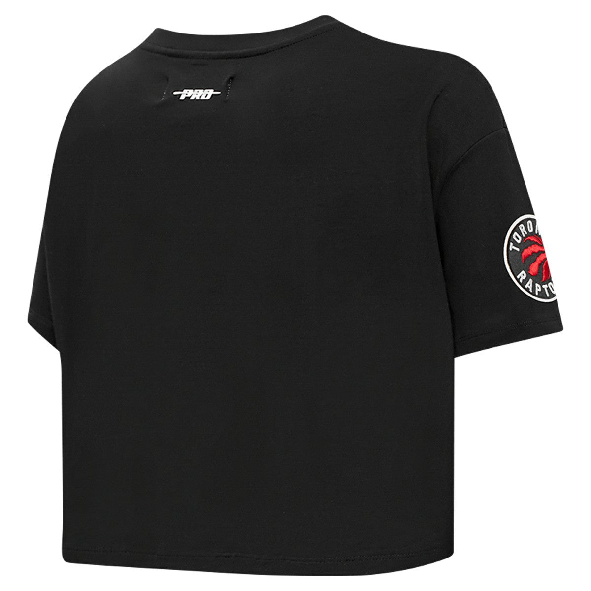 Toronto Raptors Pro Standard Women's Jewels Boxy Cropped T-Shirt - Black on sale