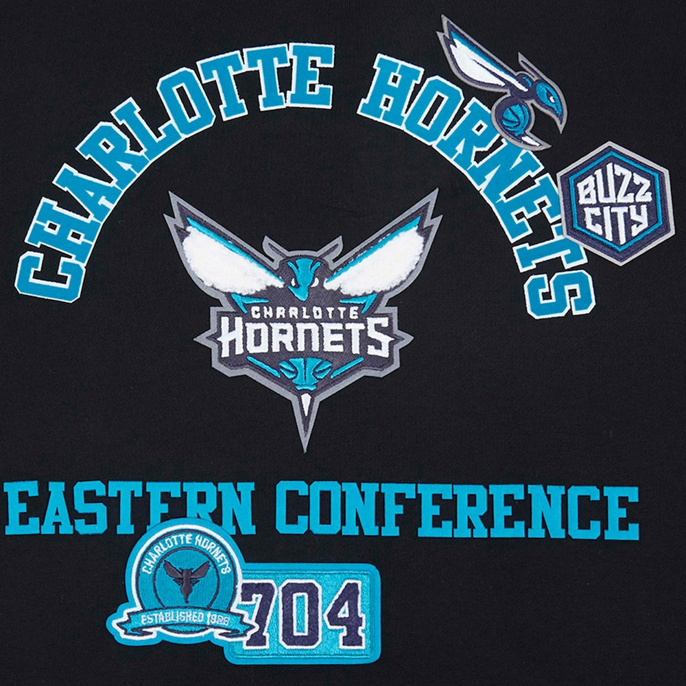 Charlotte Hornets Pro Standard Area Code Pullover Hoodie - Black outlet