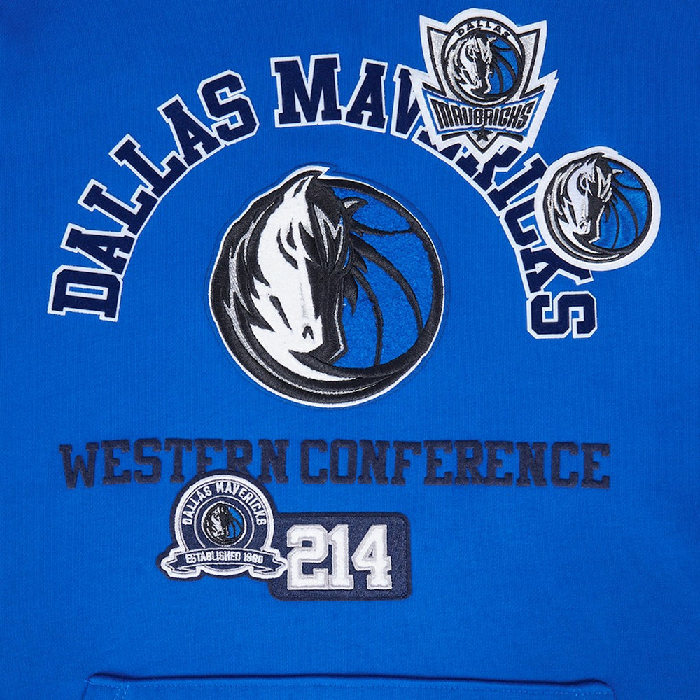 Dallas Mavericks Pro Standard Area Code Pullover Hoodie sale - Blue cheap