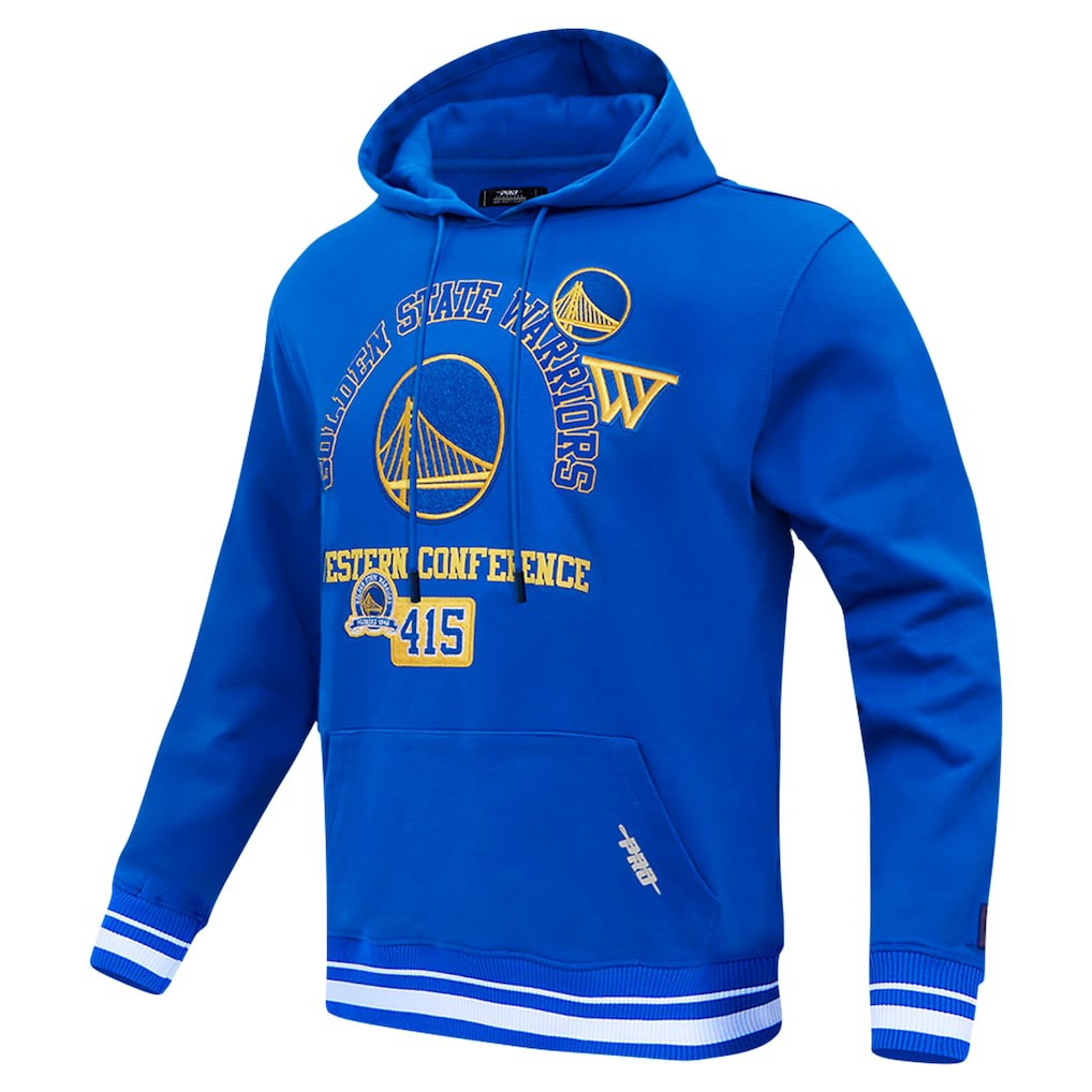 Golden State Warriors Pro Standard Area Code Pullover Hoodie sale - Royal shop