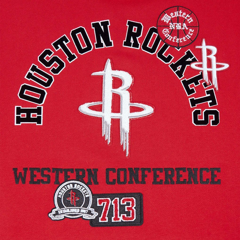 Houston Rockets Pro Standard Area Code Pullover Hoodie sale - Red on sale