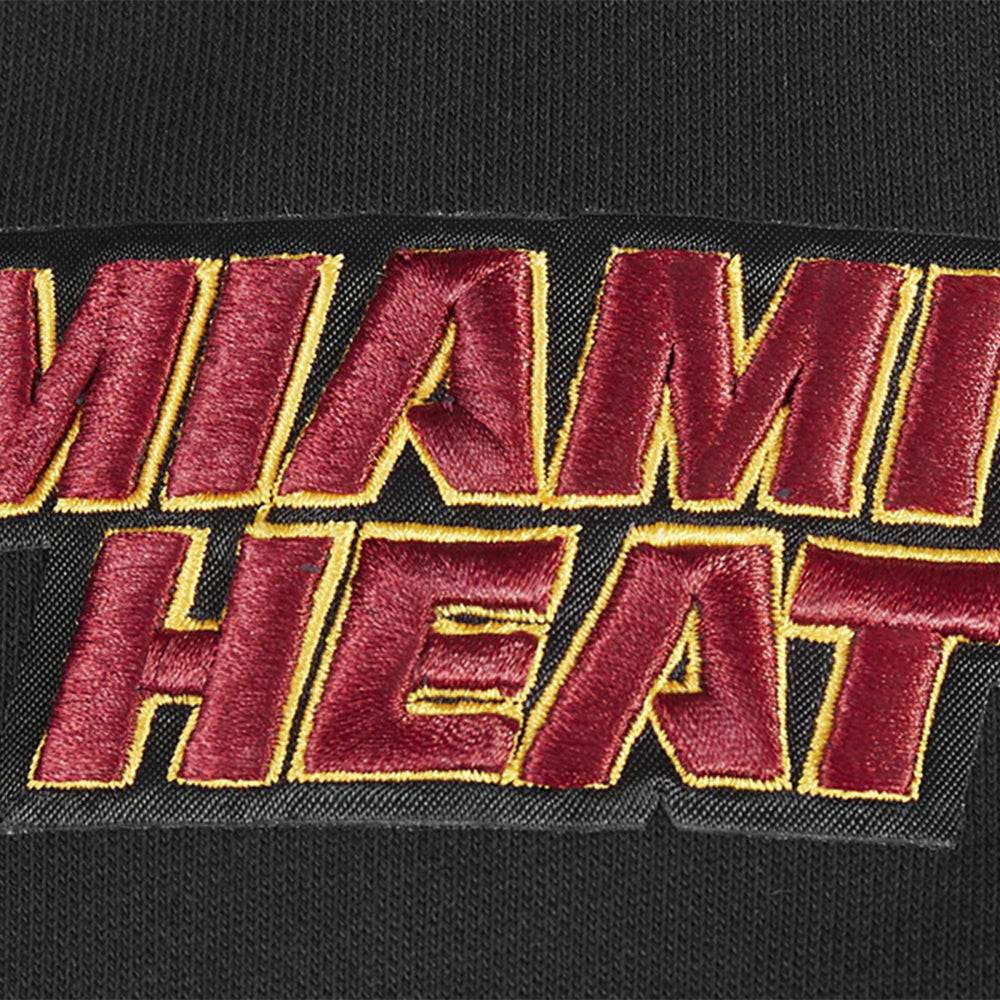 Miami Heat Pro Standard Area Code Pullover Hoodie - Black on sale