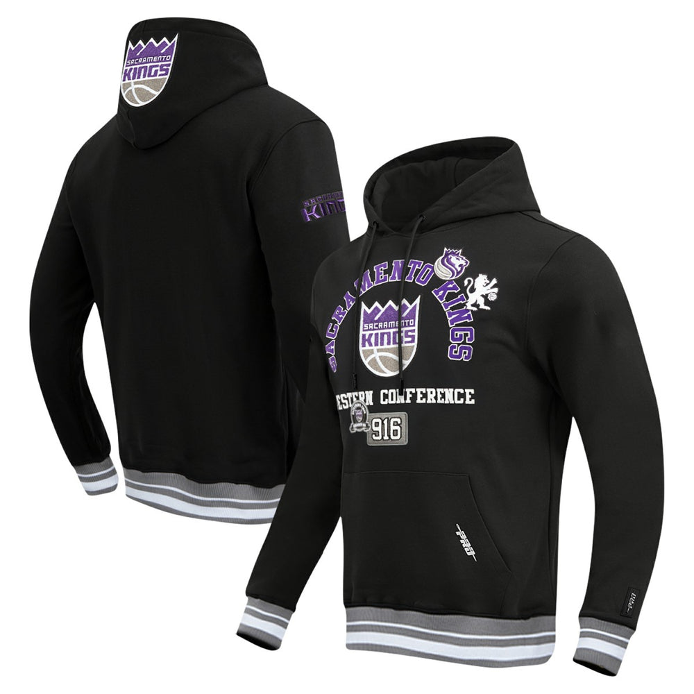 Sacramento Kings Pro Standard Area Code Pullover Hoodie - Black outlet