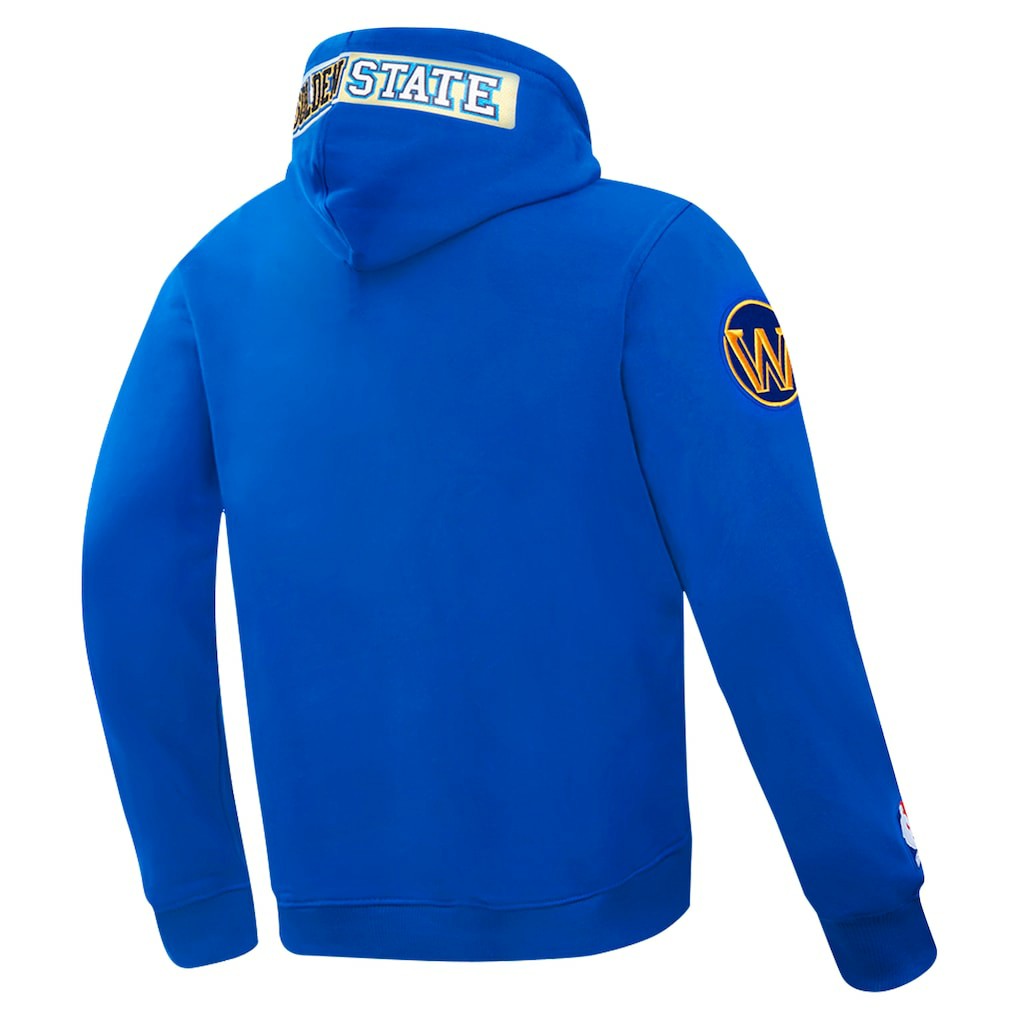 Golden State Warriors Pro Standard Split Logo Pullover Hoodie sale - Royal shop