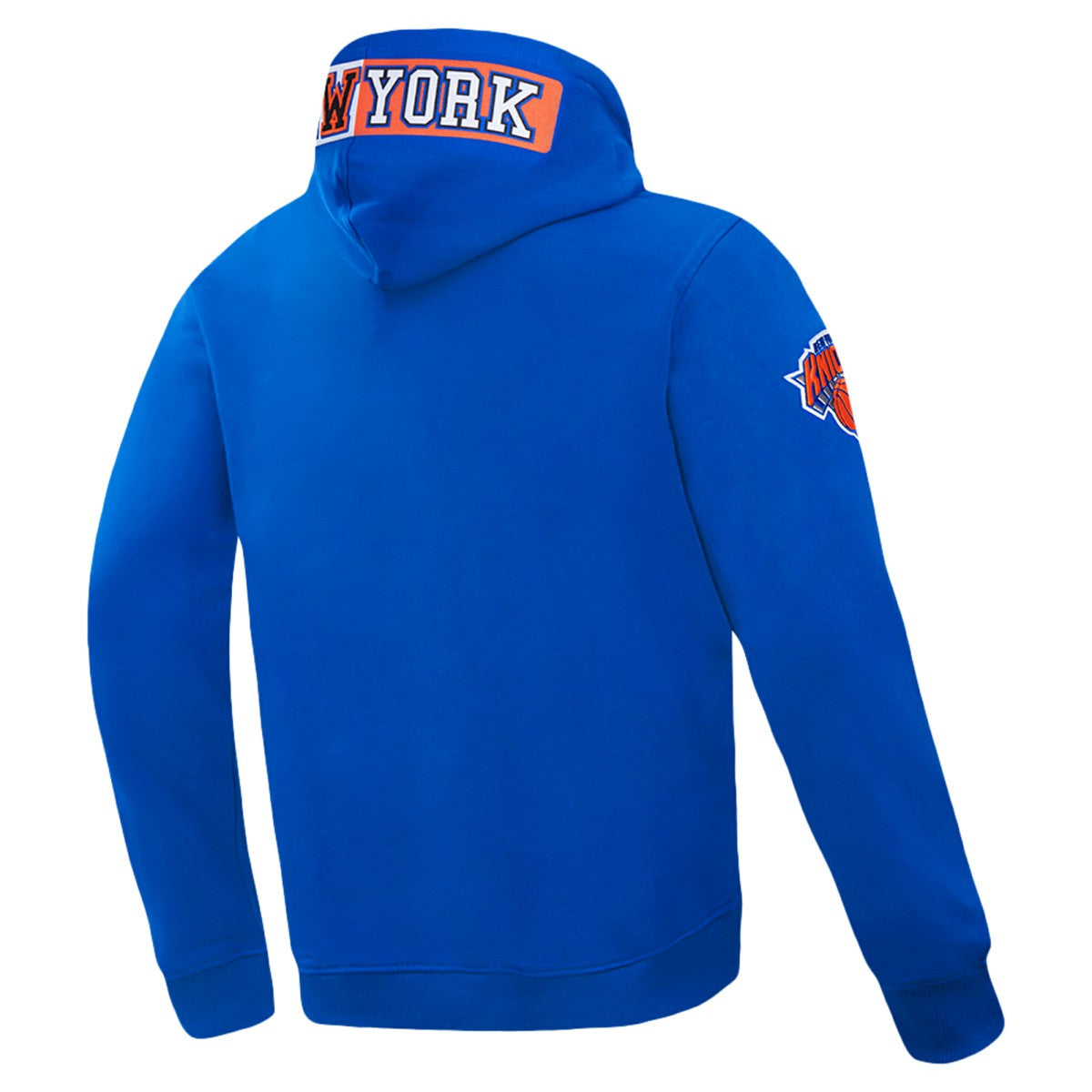 New York Knicks Pro Standard Split Logo Pullover Hoodie - Blue sale