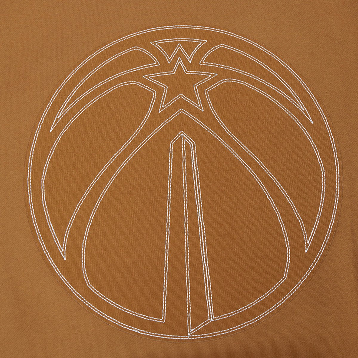 Washington Wizards Pro Standard Paint the City Drop Shoulder Pullover Hoodie - Brown discount