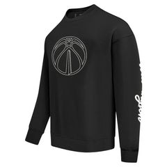 Washington Wizards Pro Standard Paint the City Pullover Sweatshirt - Black on sale