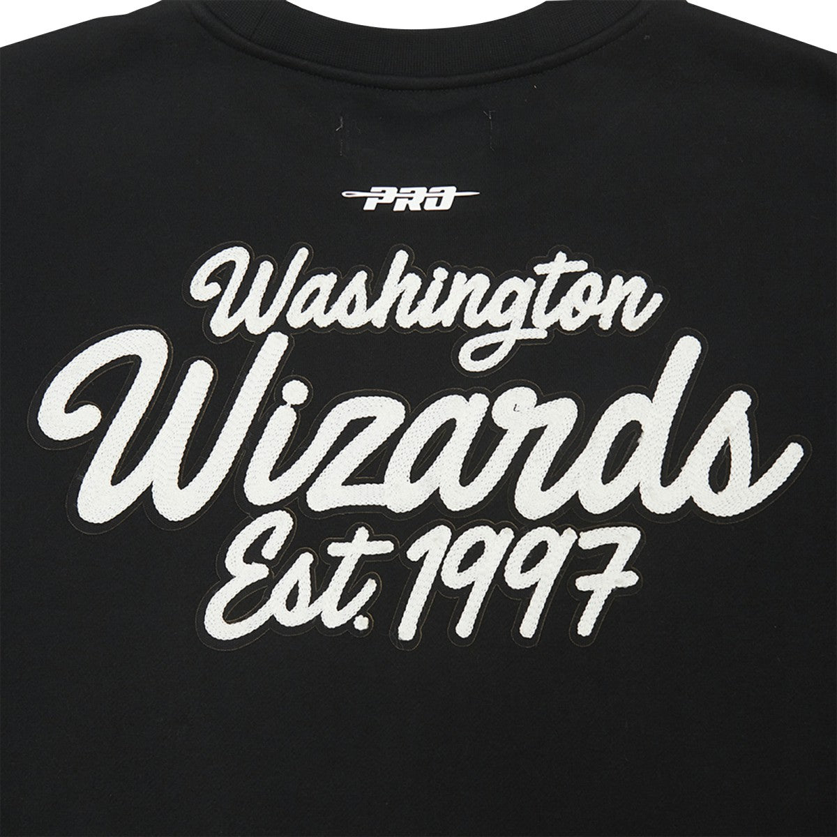 Washington Wizards Pro Standard Paint the City Pullover Sweatshirt - Black on sale