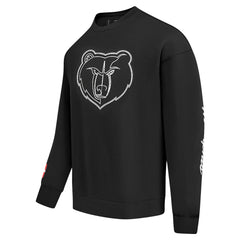 Memphis Grizzlies Pro Standard Paint the City Drop Shoulder Sweatshirt - Black for sale