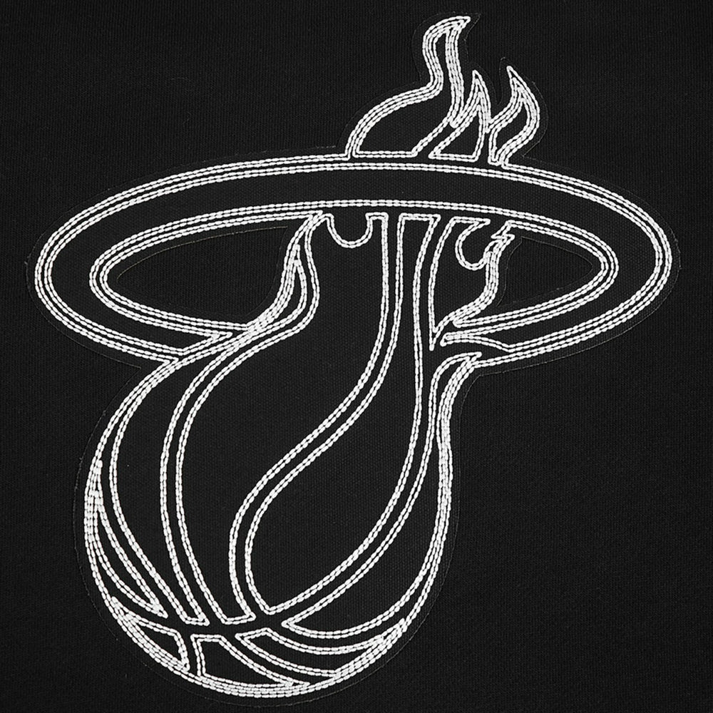 Miami Heat Pro Standard Paint the City Drop Shoulder Sweatshirt - Black online