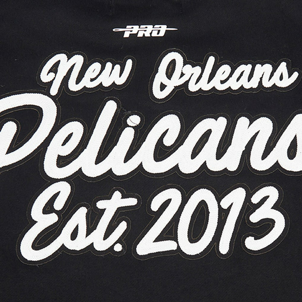 New Orleans Pelicans Pro Standard Paint the City Drop Shoulder Sweatshirt - Black online