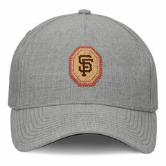 San Francisco Giants Signature Elements Cork Patch A-Frame Adjustable Hat - Gray