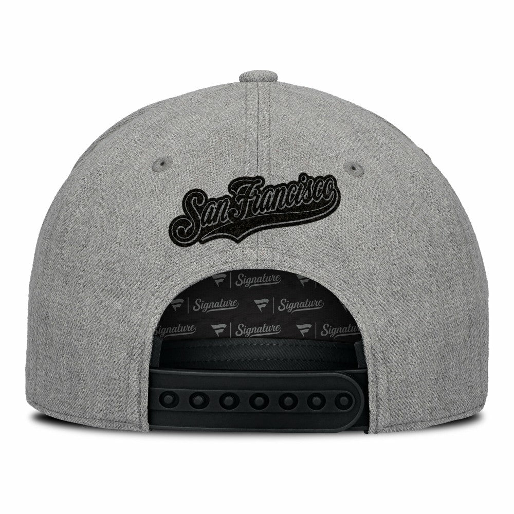 San Francisco Giants Signature Elements Cork Patch A-Frame Adjustable Hat - Gray