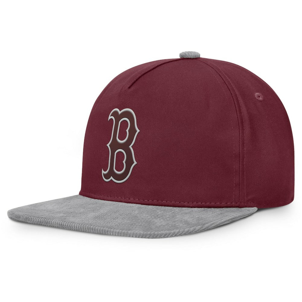 Boston Red Sox Front Office Snapback Hat - Wine