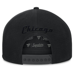 Chicago White Sox Horizon Snapback Hat - Black