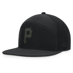 Pittsburgh Pirates Horizon Snapback Hat - Black