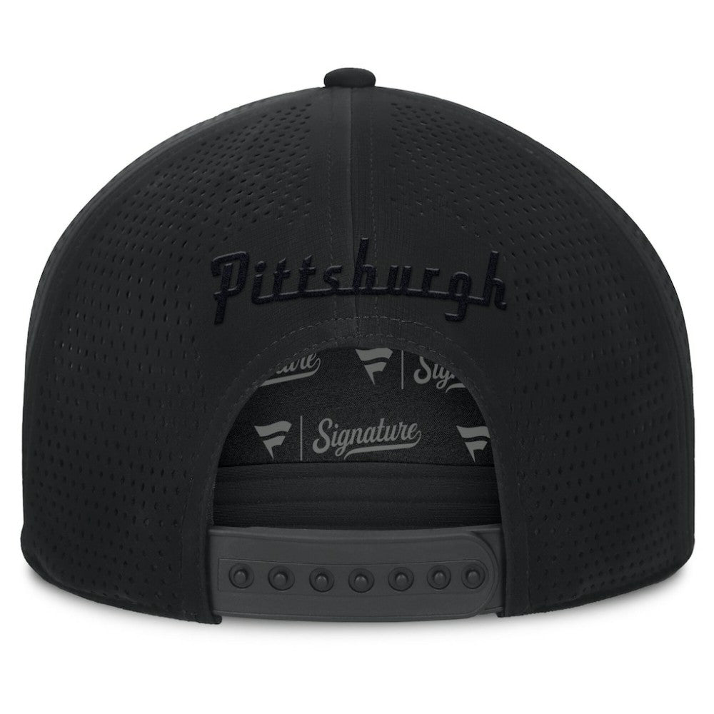 Pittsburgh Pirates Horizon Snapback Hat - Black