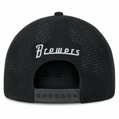 Milwaukee Brewers Signature A-Frame Adjustable Hat - Black
