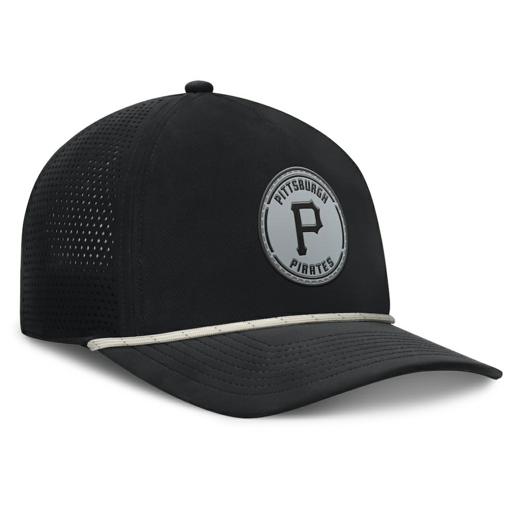Pittsburgh Pirates Signature A-Frame Adjustable Hat - Black