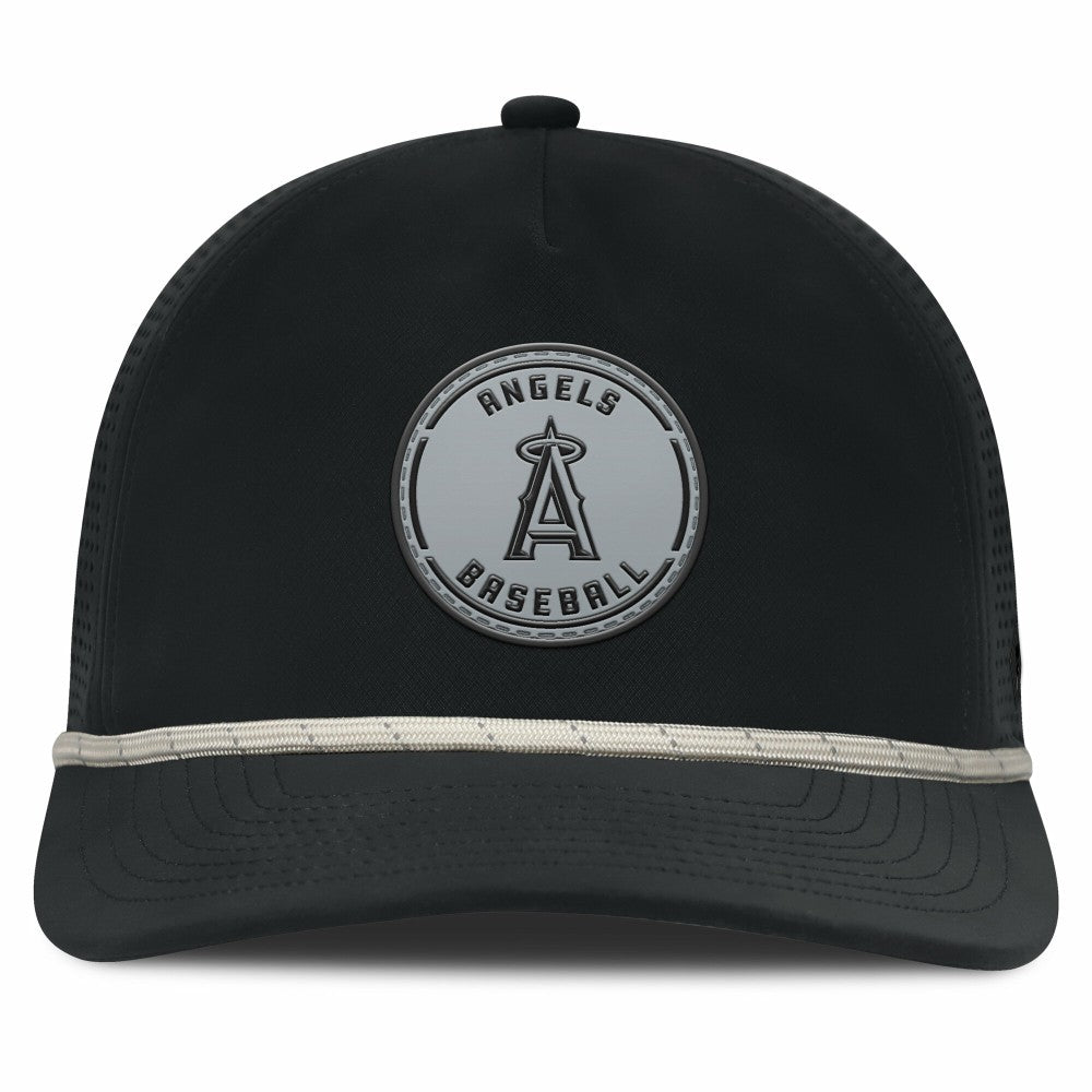 Los Angeles Angels Front Office Performance A-Frame Adjustable Hat - Black
