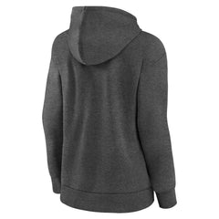 Denver Nuggets Women's Primary Logo Pullover Hoodie - Charcoal discount
