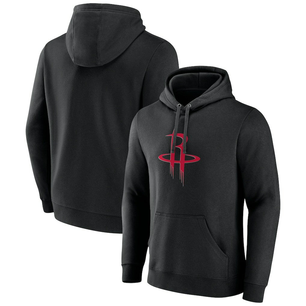 Houston Rockets Primary Logo Pullover Hoodie sale - Black discount