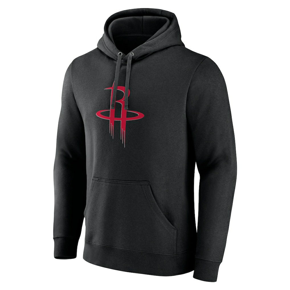 Houston Rockets Primary Logo Pullover Hoodie sale - Black discount