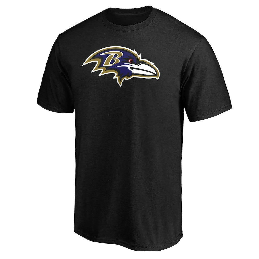 Baltimore Ravens Primary Logo T-Shirt - Black outlet