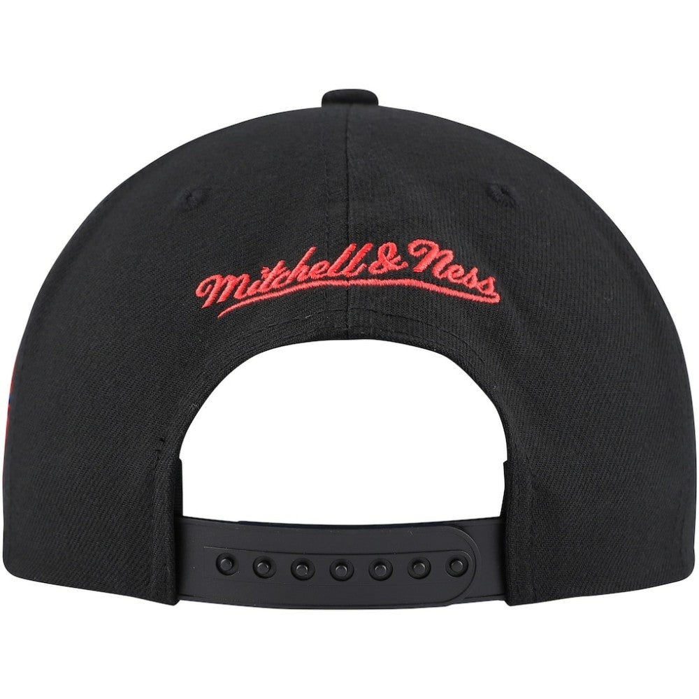Winnipeg Jets Mitchell & Ness Core Team Script 2.0 Snapback Hat Black