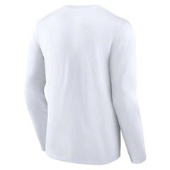 Atlanta Falcons Team Lockup Long Sleeve T-Shirt - White cheap