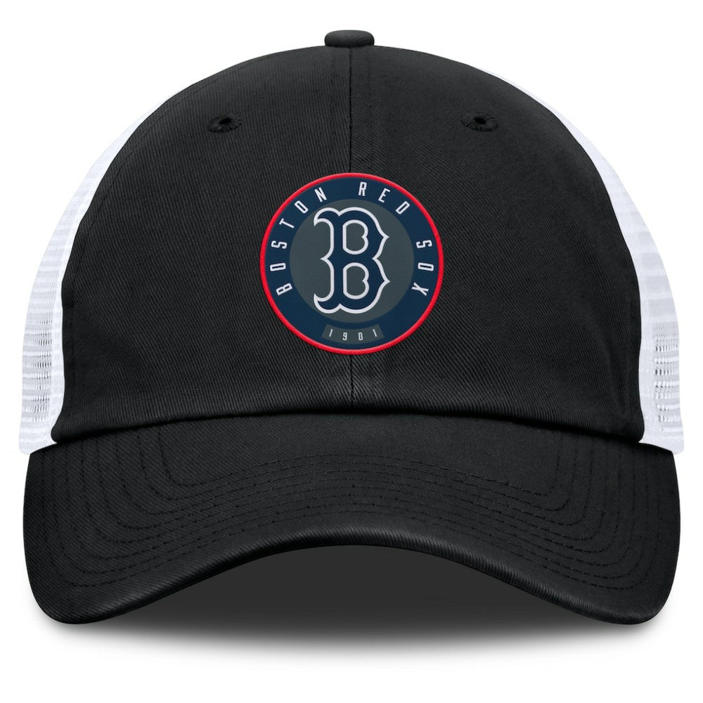 Boston Red Sox Averies Adjustable Hat - Black/White