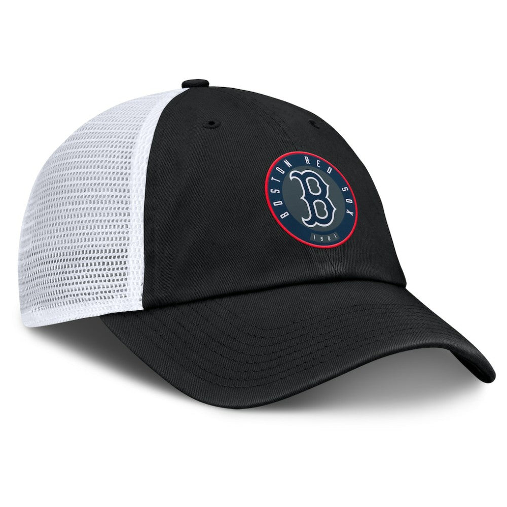 Boston Red Sox Averies Adjustable Hat - Black/White