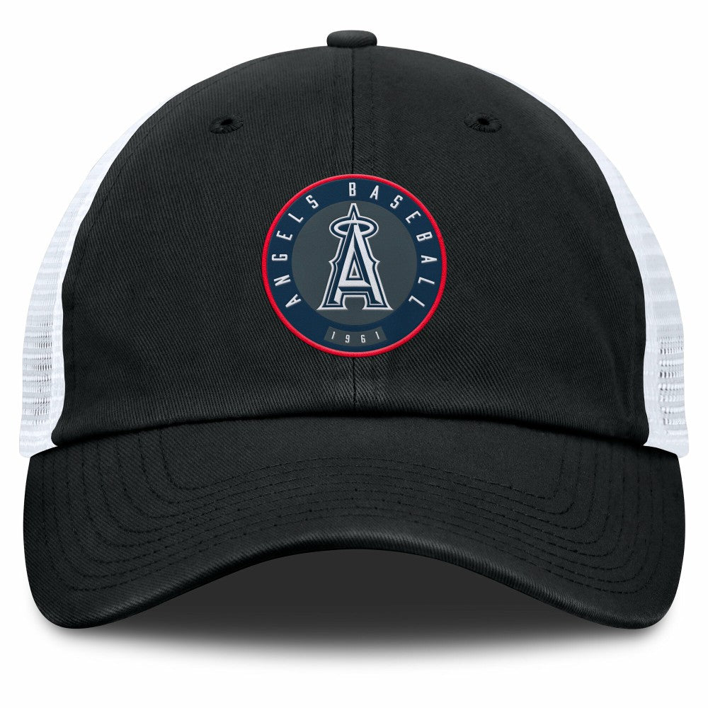 Los Angeles Angels Averies Adjustable Hat - Black/White