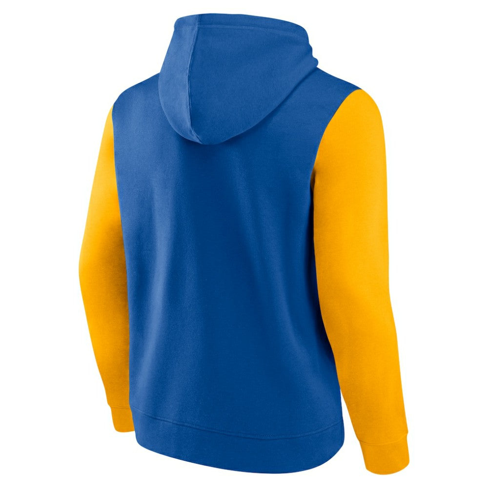 Buffalo Sabres Logo Athletic Deliver Fleece Pullover Hoodie Royal