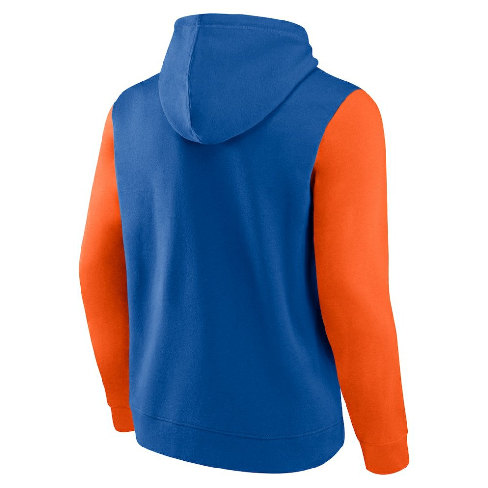 New York Islanders Logo Athletic Deliver Fleece Pullover Hoodie Royal