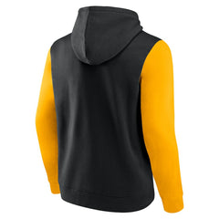 Pittsburgh Penguins Logo Athletic Deliver Fleece Pullover Hoodie Black