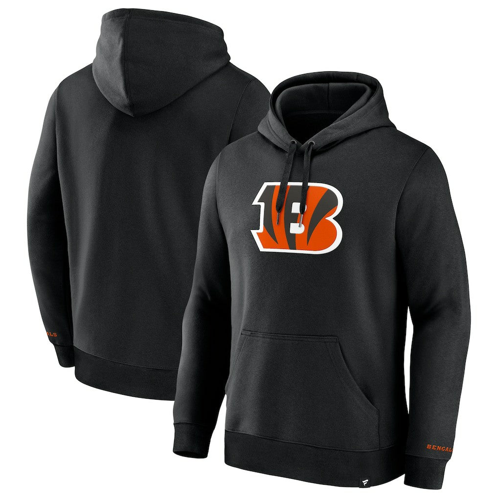 Cincinnati Bengals Legacy Fleece Pullover Hoodie - Black discount