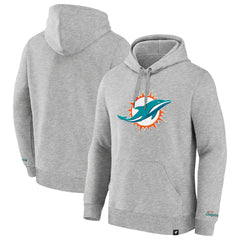 Miami Dolphins Legacy Fleece Pullover Hoodie - Heather Gray sale