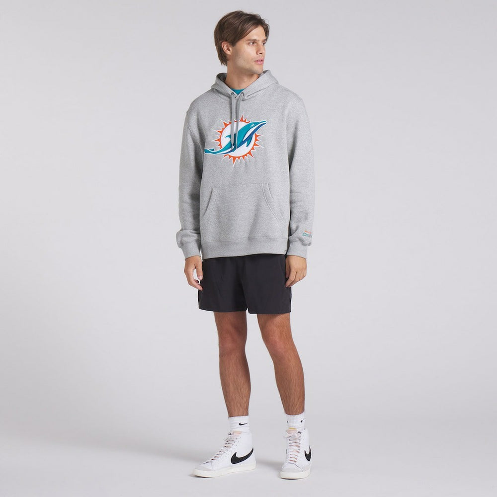Miami Dolphins Legacy Fleece Pullover Hoodie - Heather Gray sale