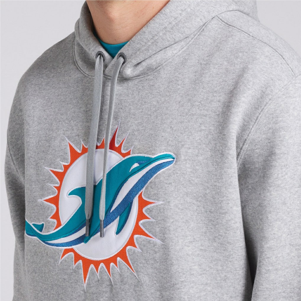 Miami Dolphins Legacy Fleece Pullover Hoodie - Heather Gray sale