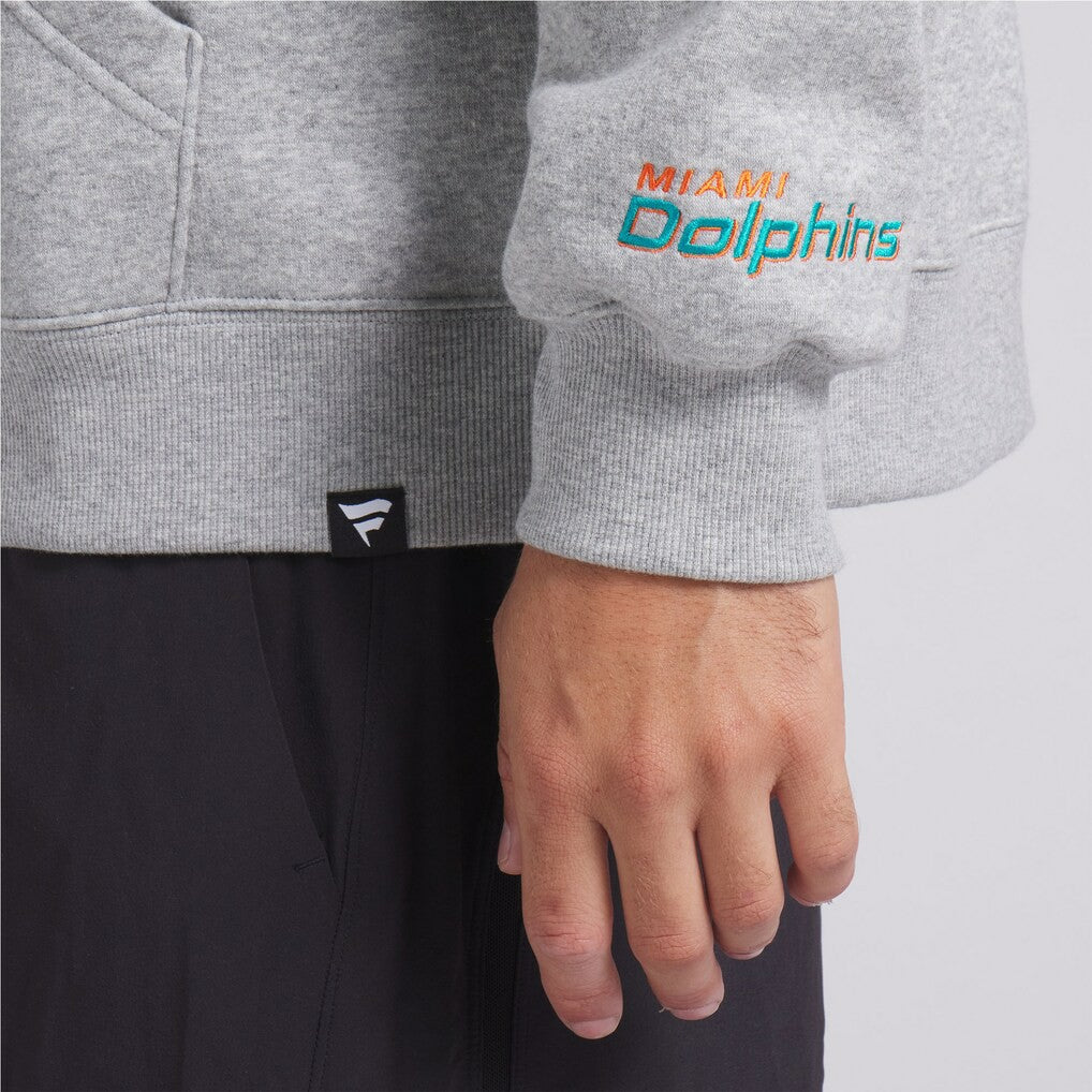 Miami Dolphins Legacy Fleece Pullover Hoodie - Heather Gray sale