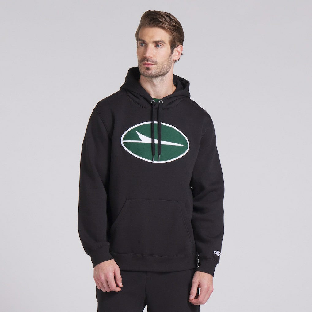 New York Jets Legacy Fleece Pullover Hoodie - Black outlet