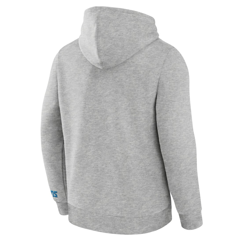 Detroit Lions Legacy Fleece Pullover Hoodie - Heather Gray discount