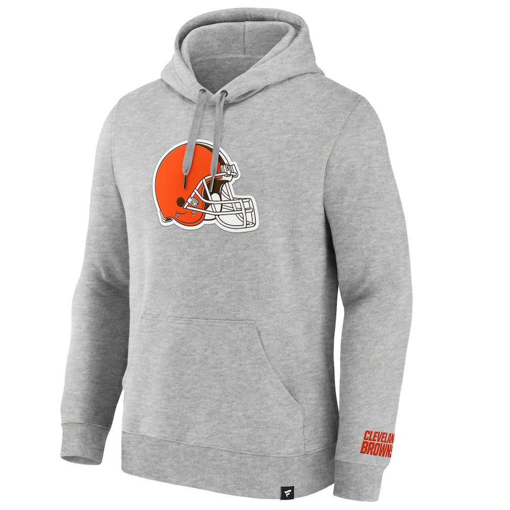 Cleveland Browns Legacy Fleece Pullover Hoodie - Heather Gray for sale
