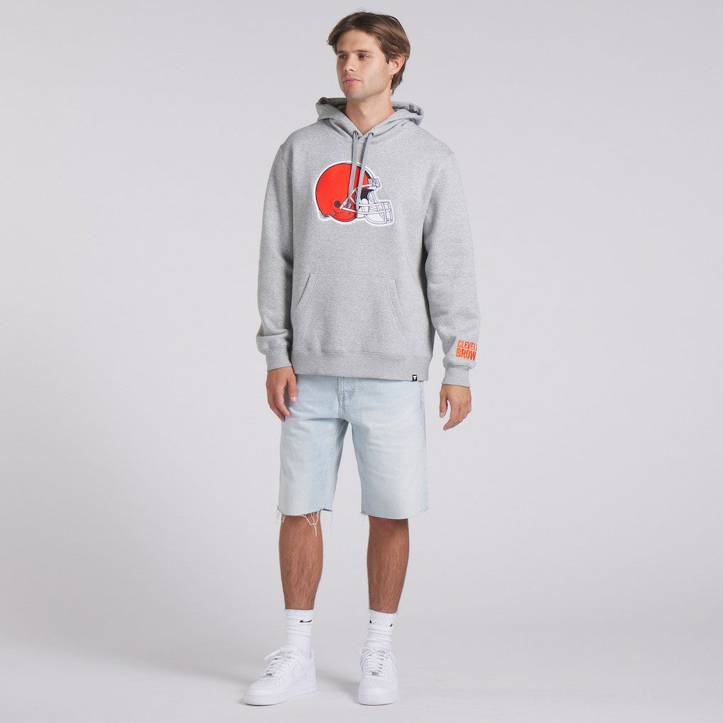 Cleveland Browns Legacy Fleece Pullover Hoodie - Heather Gray for sale